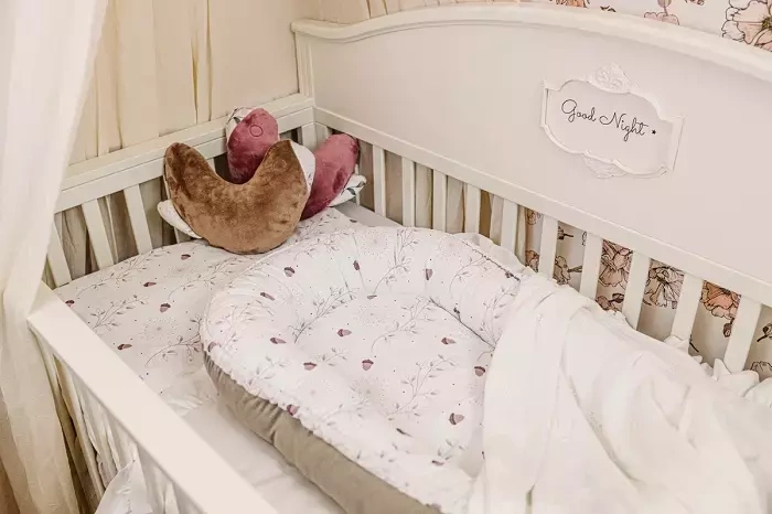 YOONCO Duo Dmuchawce - dwustronny kocyk bambusowy z minky 80x100 cm | Różowy