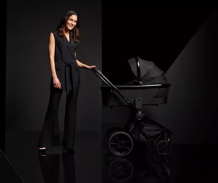 MUUVO Quick SE 2 - wózek wielofunkcyjny, zestaw 2w1 | Chromium Black
