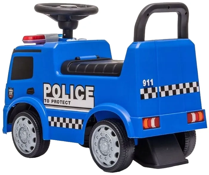 BABY MIX Policja - jeździk Mercedes z klaksonem i sygnałami świetlnymi | Radiowóz policyjny