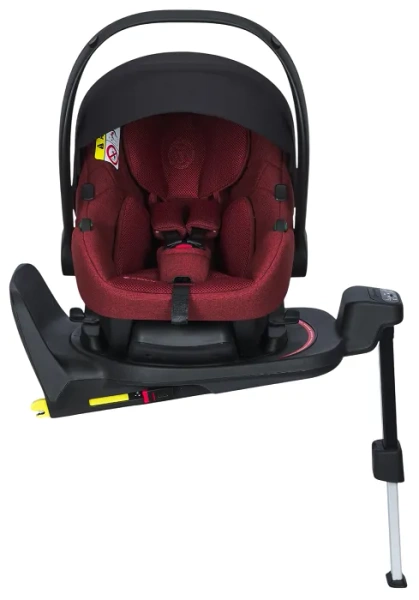 AVIONAUT Cosmo Airflow - fotelik samochodowy 40-87 cm + obrotowa baza IQ Orbit | Red