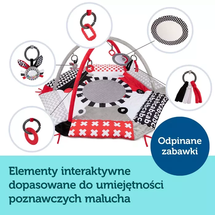 CANPOL BABIES - sensoryczna mata do zabawy | SENSORY TOYS