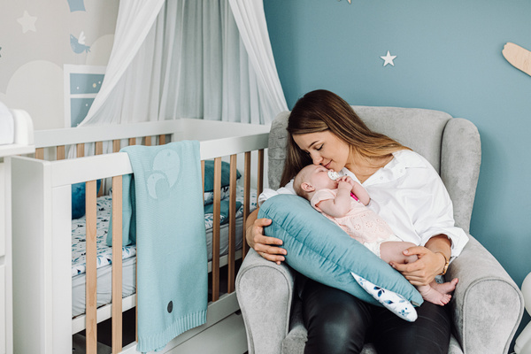 YOONCO Ptaszek - kocyk bambusowy 80x100 cm | Miętowy