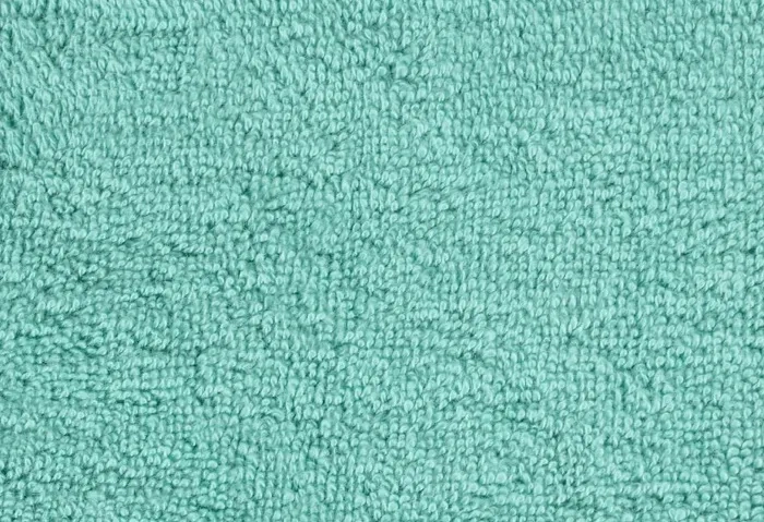 OLKA - prześcieradło frotte do łóżeczka 140 x 70 cm | Miętowe