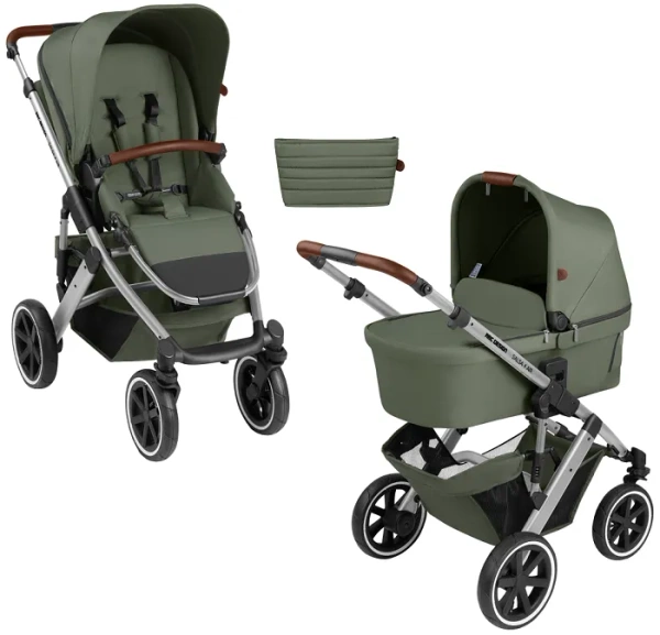 ABC DESIGN Salsa 4 Air - wózek wielofunkcyjny, zestaw 2w1 | Olive