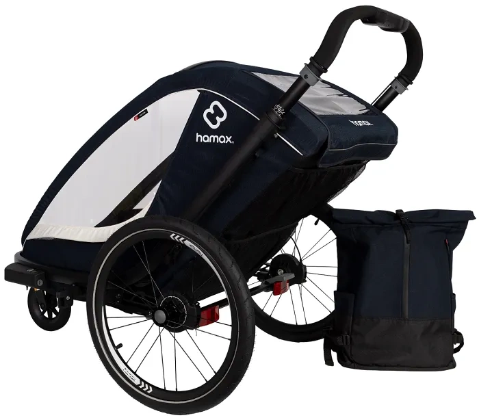 hamax breeze przyczepka do roweru podwójna