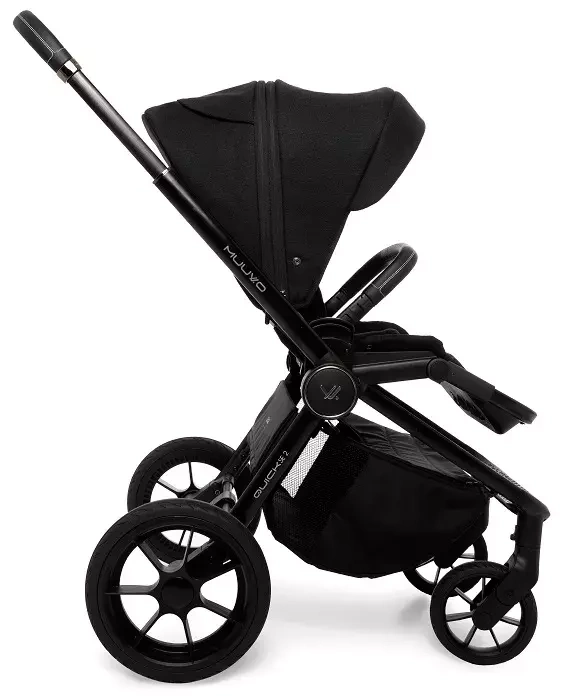 MUUVO Quick SE 2 - wózek spacerowy | Chromium Black