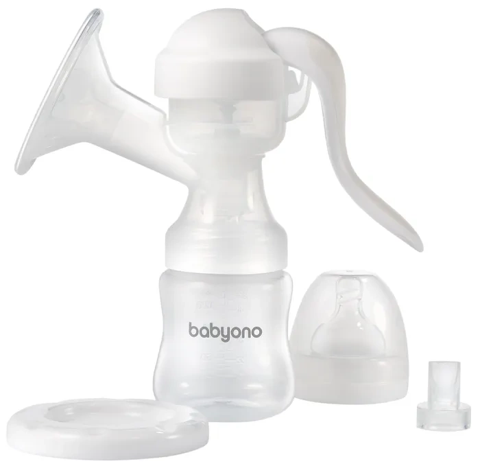 BABYONO Anatomy - laktator ręczny, zestaw w etui