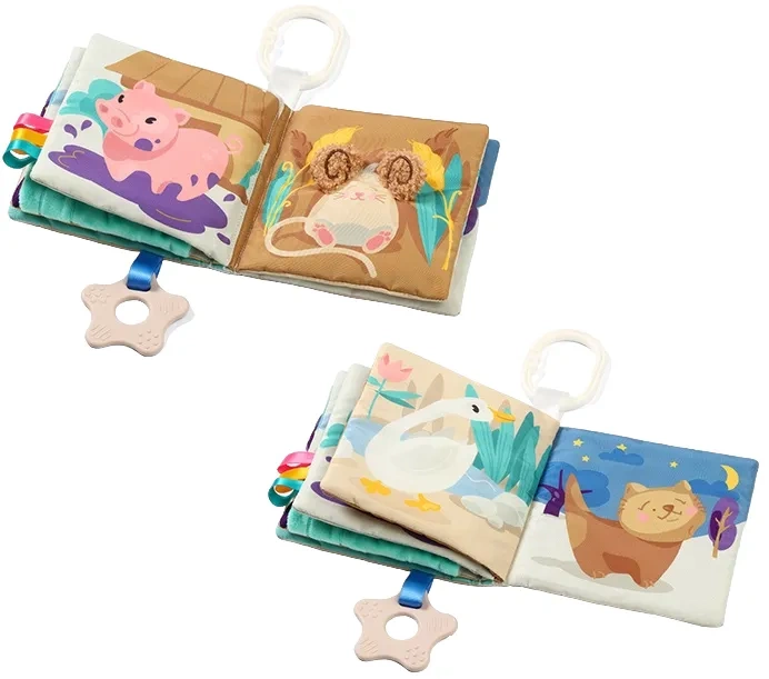 BABYONO - książeczka sensoryczna | Farm