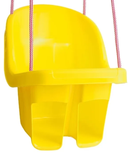 TEGA BABY - huśtawka kubełkowa | Żółta