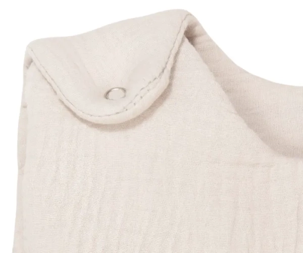 YOONCO - całoroczny, muślinowy śpiworek do spania dla noworodka 0+ | Krem