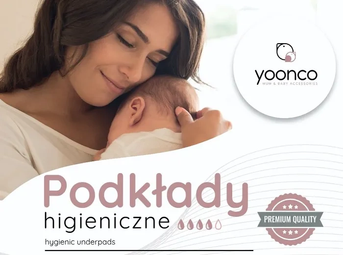 YOONCO - superchłonne podkłady higieniczne 60x40 cm | 4 x 15 szt.