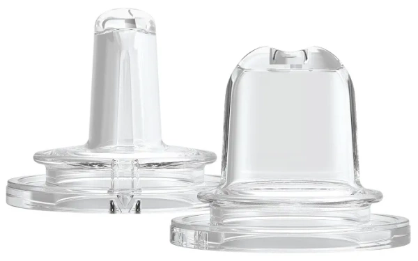 DR BROWN'S - ustnik silikonowy "niekapek" do wąskiej butelki standard | 2 szt.