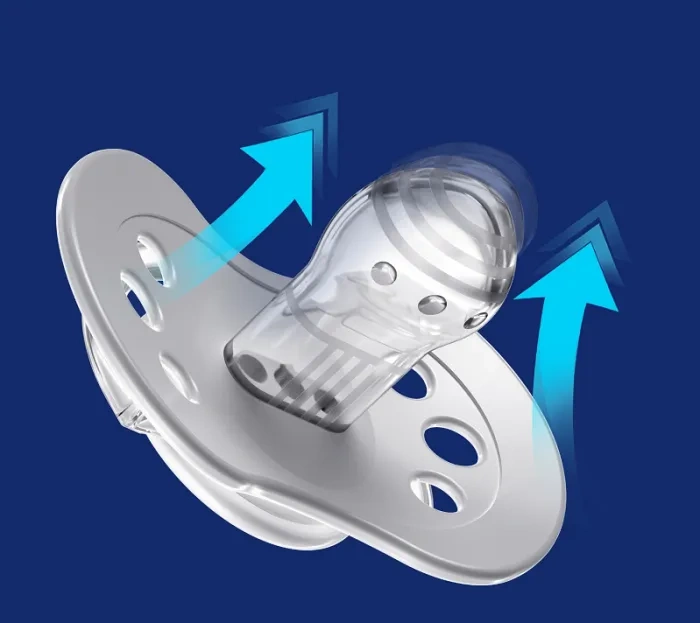 LOVI CapiChill - 2 x smoczek silikonowy dynamiczny 18 m+ | Boy