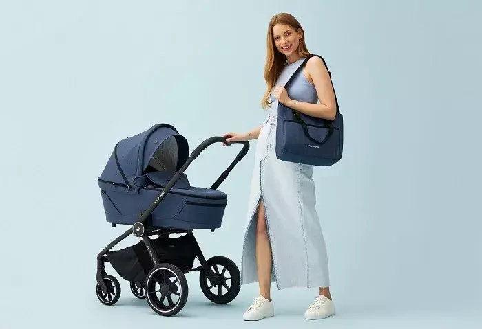 MUUVO Quick 4.0 - wózek wielofunkcyjny, zestaw 2w1 | Azure Blue