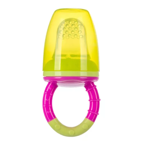 CANPOL BABIES - silikonowa siateczka do podawania pokarmów 1szt. | żółta