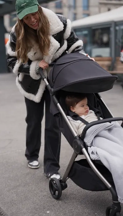 ANEX IQ Premium - wózek wielofunkcyjny, zestaw 3w1 z buggy | Crema