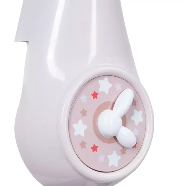 CANPOL BABIES - karuzela elektryczna z projektorem i pozytywką | różowa