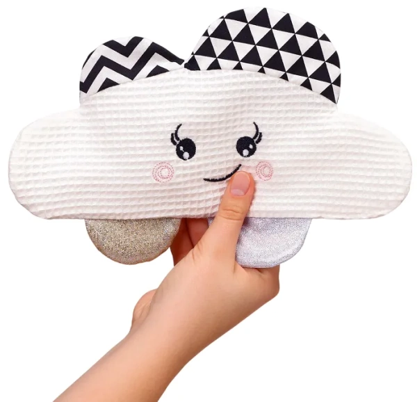 BABYONO Blink&Smile - przytulanka szeleścik | Blinky Cloud