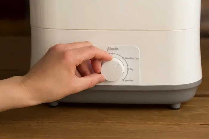 ALECTO BF-55 - elektroniczny sterylizator parowy z funkcją suszenia 3w1