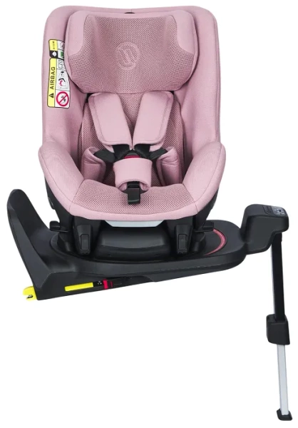 AVIONAUT Aerofix RWF Airflow - fotelik samochodowy 0-18,5 kg + obrotowa baza IQ Orbit | Pink