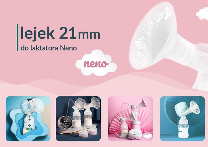 NENO lejek 21 - nakładka do laktatora S | 21 mm