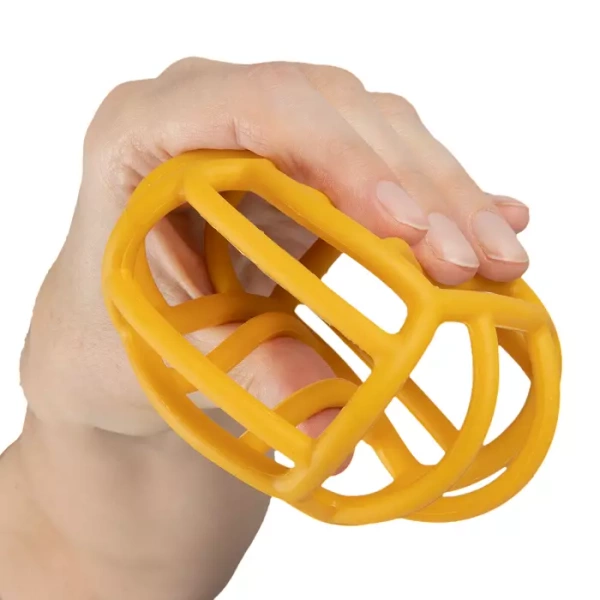 CANPOL BABIES - sensoryczny gryzak silikonowy dla niemowląt | PIŁKA