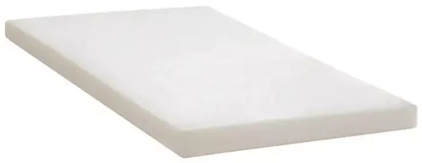 YOONCO - bawełniane prześcieradło do łóżeczka 120 x 60 cm | Kremowe