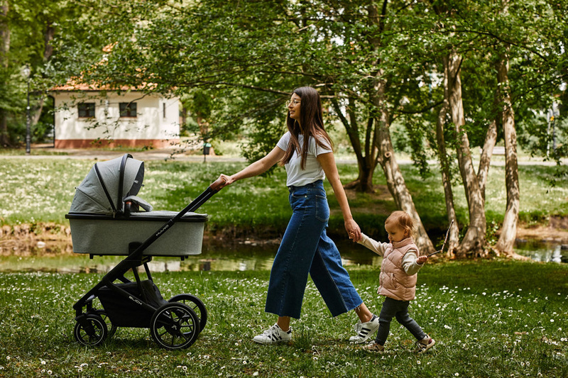 MUUVO Slick - gondola do wózka | Graphite Lush