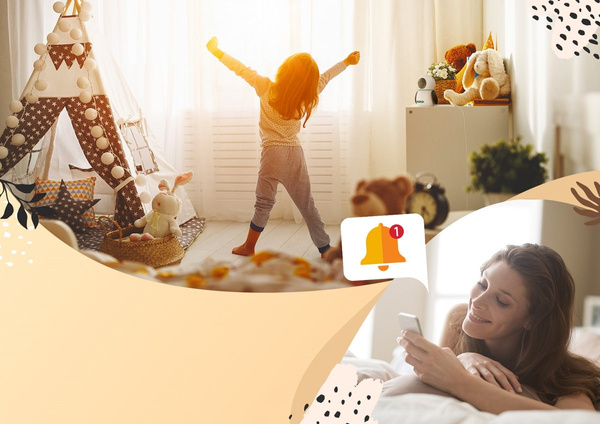 NENO Avante - bezprzewodowa niania elektroniczna z ruchomą kamerą WiFi | APLIKACJA