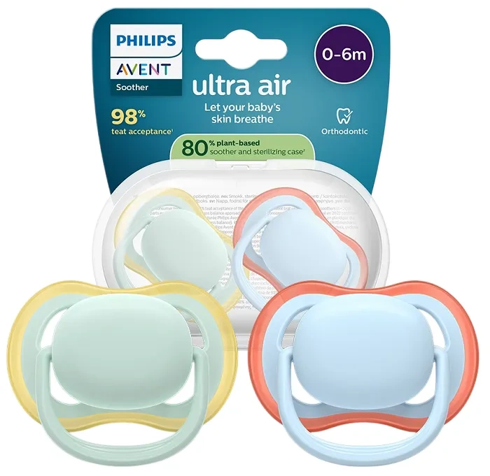 2 x smoczek ortodontyczny avent ultra air