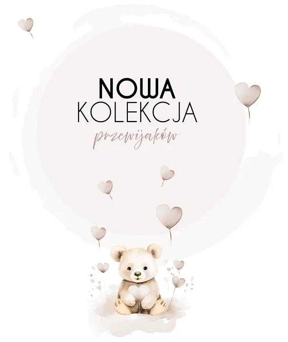 YOONCO - przewijak na łóżeczko 120x60 cm | Miś Serca