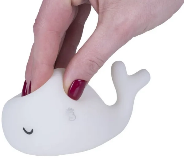 MESMED Świetlaczki Wodniaczki - pływająca lampka silikonowa zmieniająca kolory | Wielorybcio