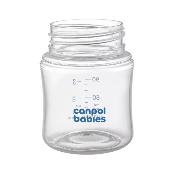 CANPOL BABIES - zestaw butelek do przechowywania pokarmu 3x120ml