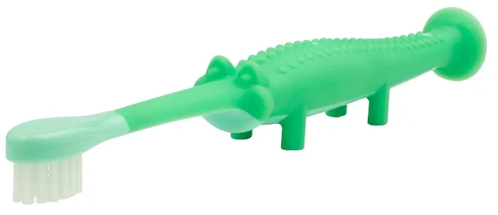 DR BROWN′S - szczoteczka do mycia zębów z przyssawką | Krokodyl