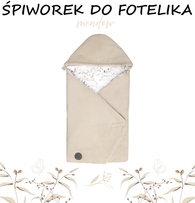 YOONCO - śpiworek do fotelika samochodowego i gondoli | Meadow