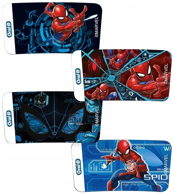ORAL-B D100 Kids - elektryczna szczoteczka do zębów dla dzieci 3+ | Spider-Man
