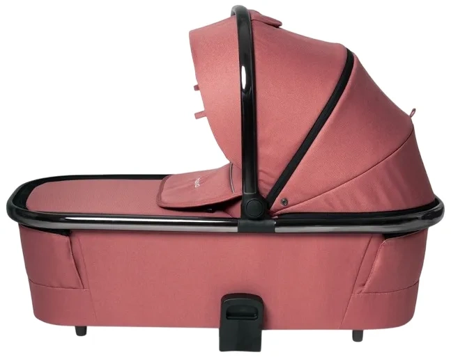 MUUVO Quick 3.0 Black Chrome - wózek wielofunkcyjny, zestaw 2w1 z gondolą XL | Pure Pink (+ ADAPTERY)