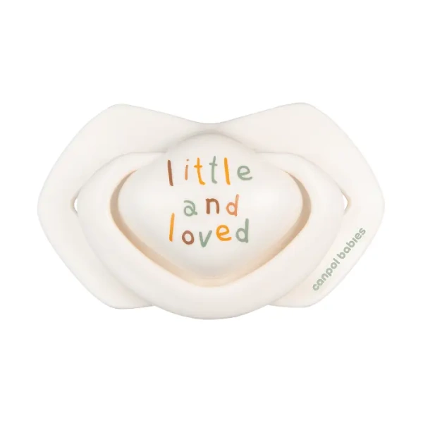 CANPOL BABIES - smoczek silikonowy Light touch 18m+ symetryczny | GOOSE 2 szt.