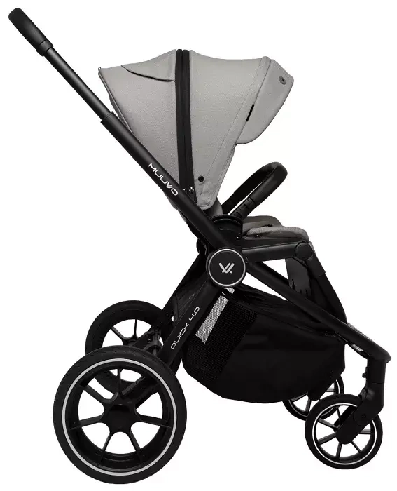 MUUVO Quick 4.0 - wózek spacerowy | Steel Grey