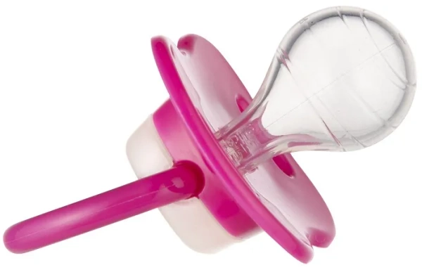 CANPOL BABIES Love & Sea - smoczek uspokajający silikon 0-6 m okrągły | różowy