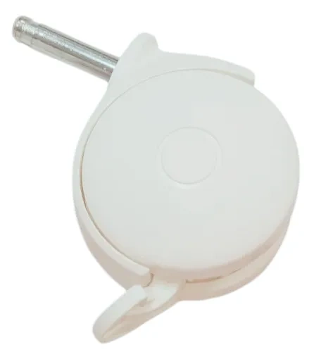 YOONCO - zestaw 4 kółek z hamulcem do półkoprzewijaka | Biały