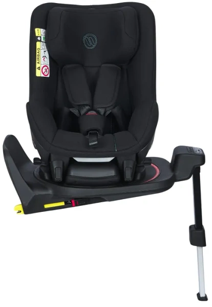 AVIONAUT Aerofix RWF Smart - fotelik samochodowy 0-18,5 kg + obrotowa baza IQ Orbit | Black