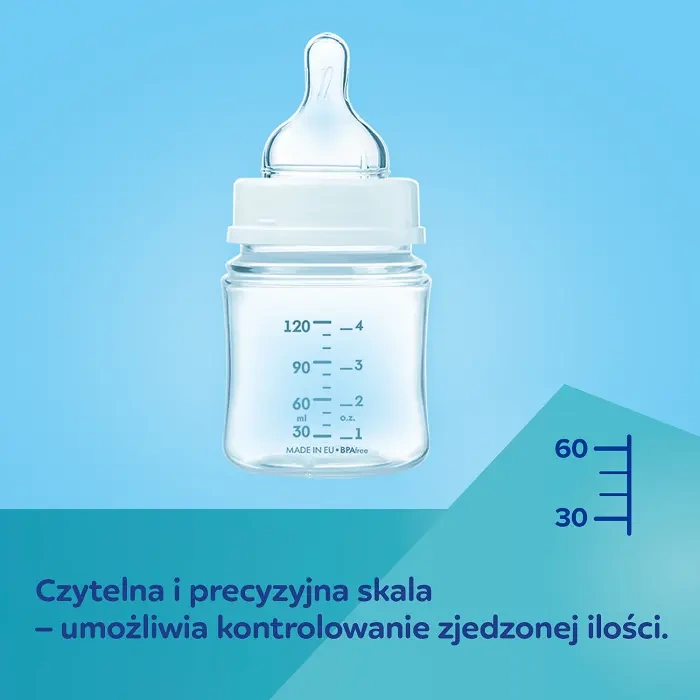 CANPOL BABIES - Butelka antykolkowa EasyStart 240ml | MOUNTAINS zielona