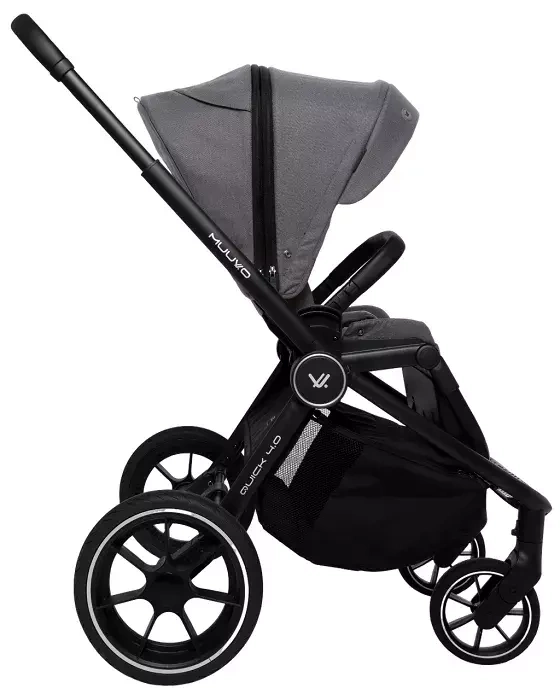 MUUVO Quick 4.0 - wózek spacerowy | Iron Graphite