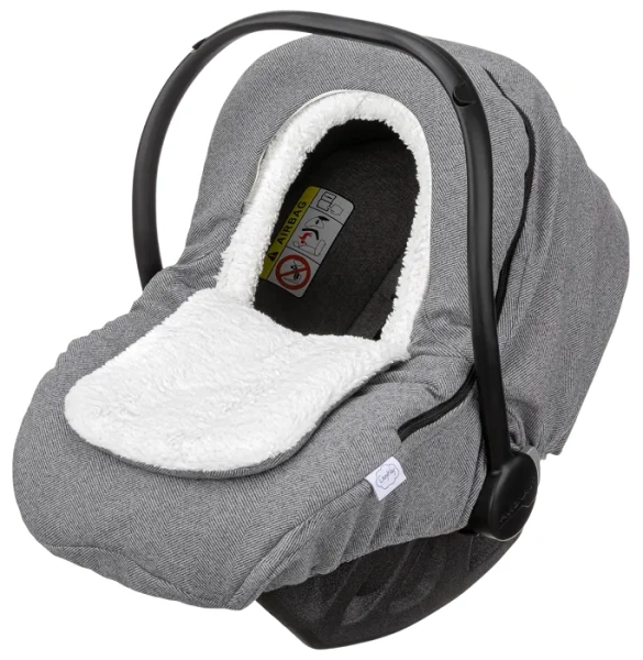 COZYWAY - pokrowiec na fotelik dla niemowlaka | Vesuvio Grey