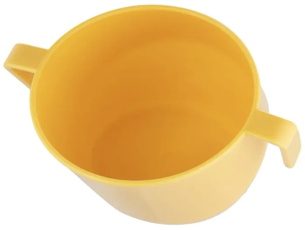 CANPOL BABIES Smart Cup - sprytny kubek do nauki picia z uchwytami 12 m+ | Żółty