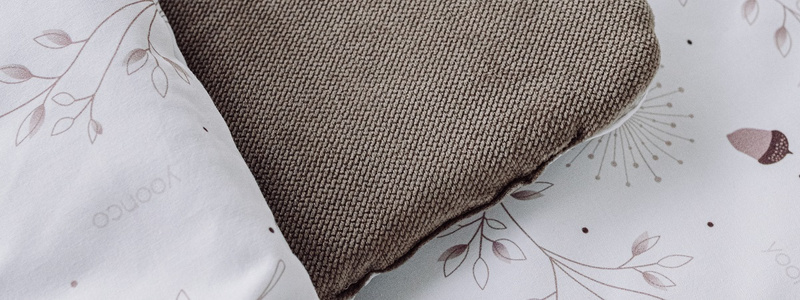 YOONCO - dwustronny kocyk kołderka 80x100 cm | Forest