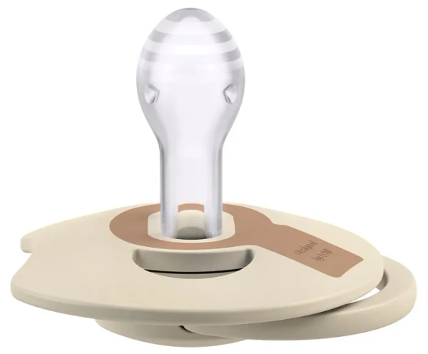 LOVI Prime - 2 x smoczek silikonowy dynamiczny 18 m+ | Coconut/Ivory