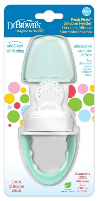 DR BROWN'S - silikonowy gryzak do podawania pokarmu