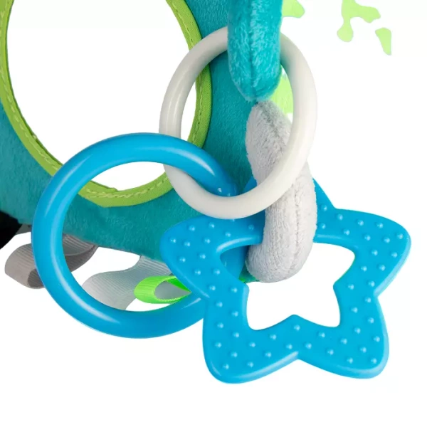 CANPOL BABIES - pluszowa kostka sensoryczna 12x12x12cm | BEARS 